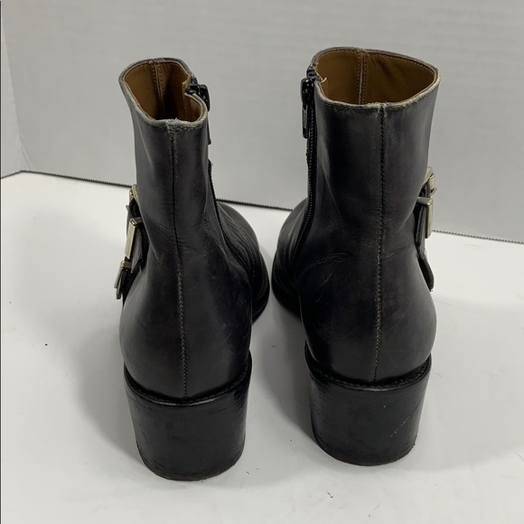 Pertini leather buckle boots size 37 - Picture 4 of 10